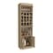Tuhome Beijing Kava Bar Cabinet, Double Door, Two Shelves, Sixteen Built-in Wine Rack, Light Pine MLR7885 - alternate 5